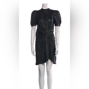 Zadig & volitaire black leather dress